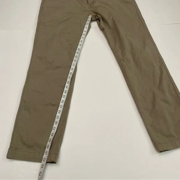 Levi's Two Hose Brand Khaki Pants Men’s Size 38 X 34 Chino Straight  Flat Front - Picture 8 of 16